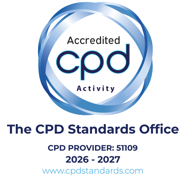Accredited CPD Activity: The CPD Standards Office, CPD provider 51109, 2026 to 2027